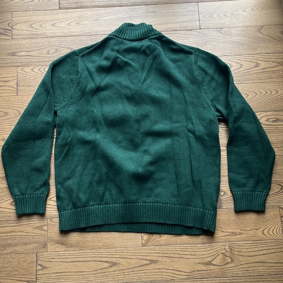 L.L. Bean Men's Cotton Sweater, Quarter-Zip size XL - Picture 8 of 8